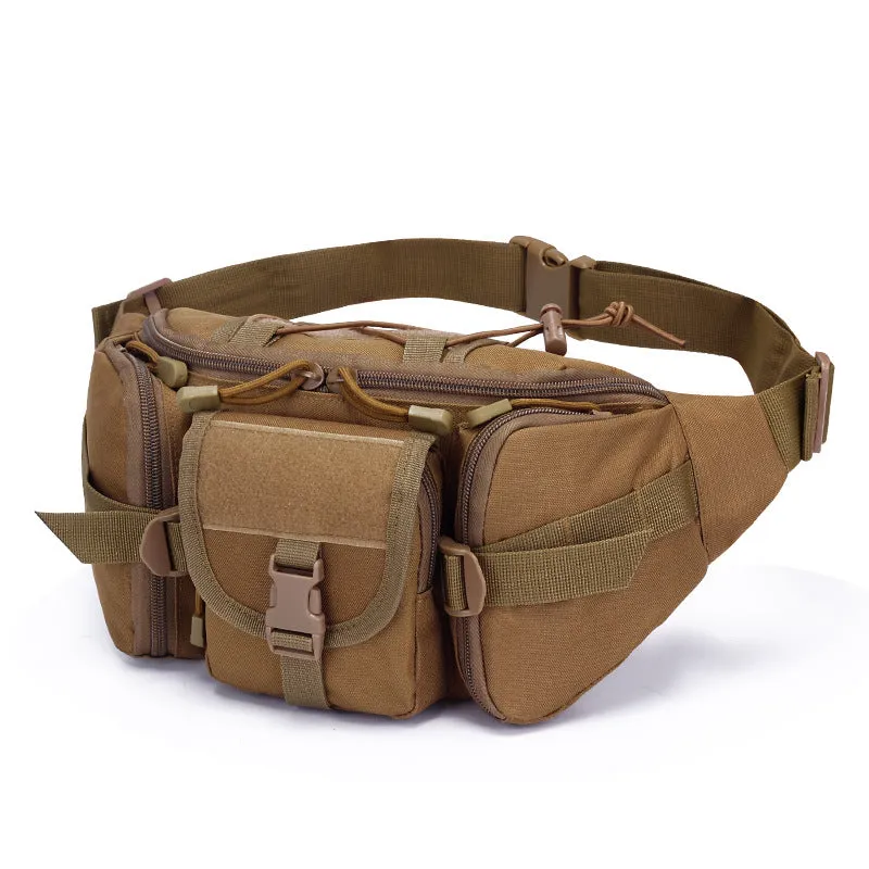 OUTDOOR SPORTS WATERPROOF WAIST BAG FISHING MULTI FUNCTIONAL CHEST BAG