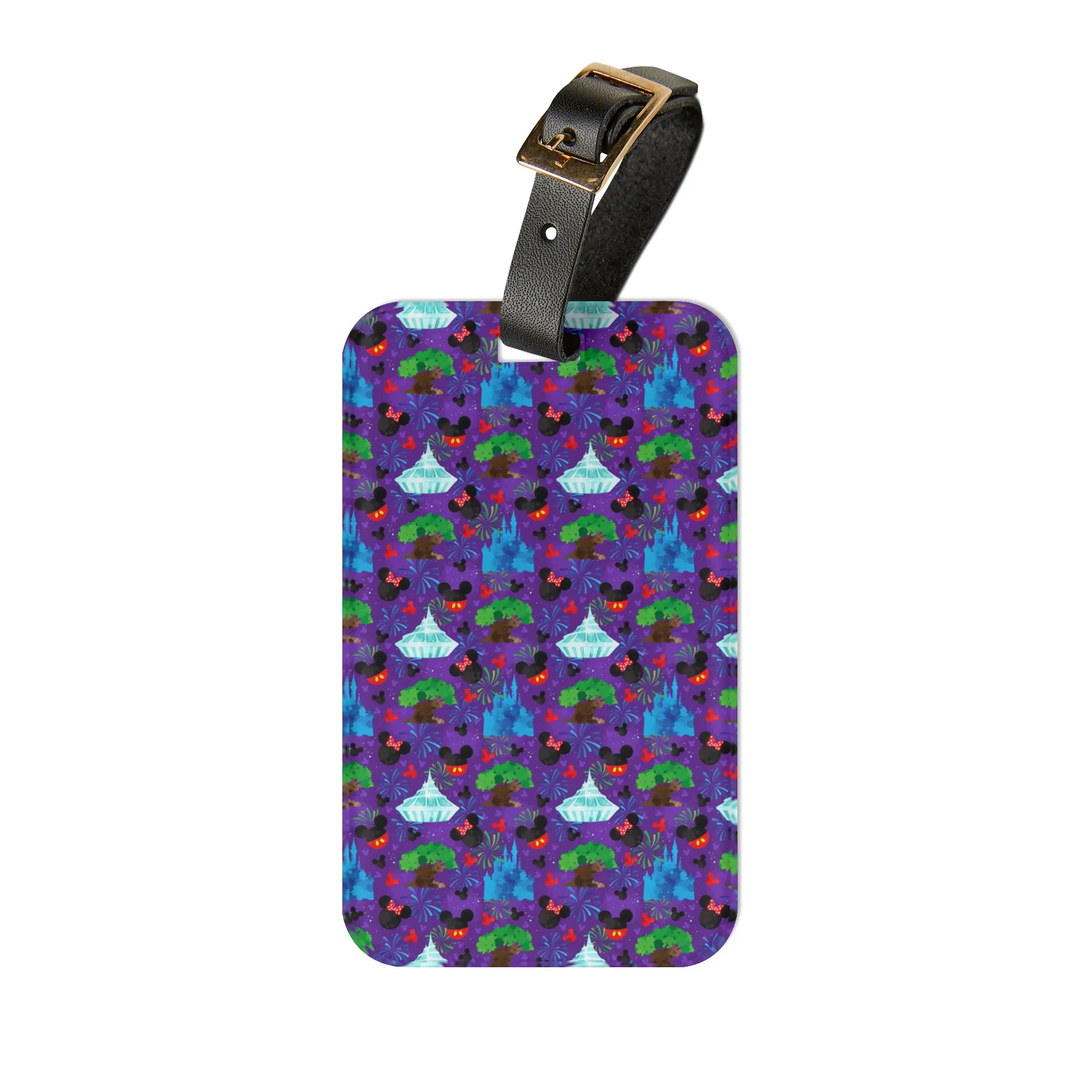 Park Hopper Fireworks Luggage Tag