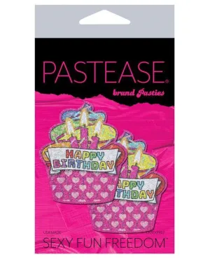 Pastease Premium Happy Birthday Cupcake - Multicolor O-s