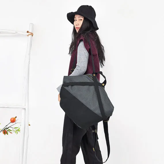 Patch Work Women Backpack Bag Travel Bags