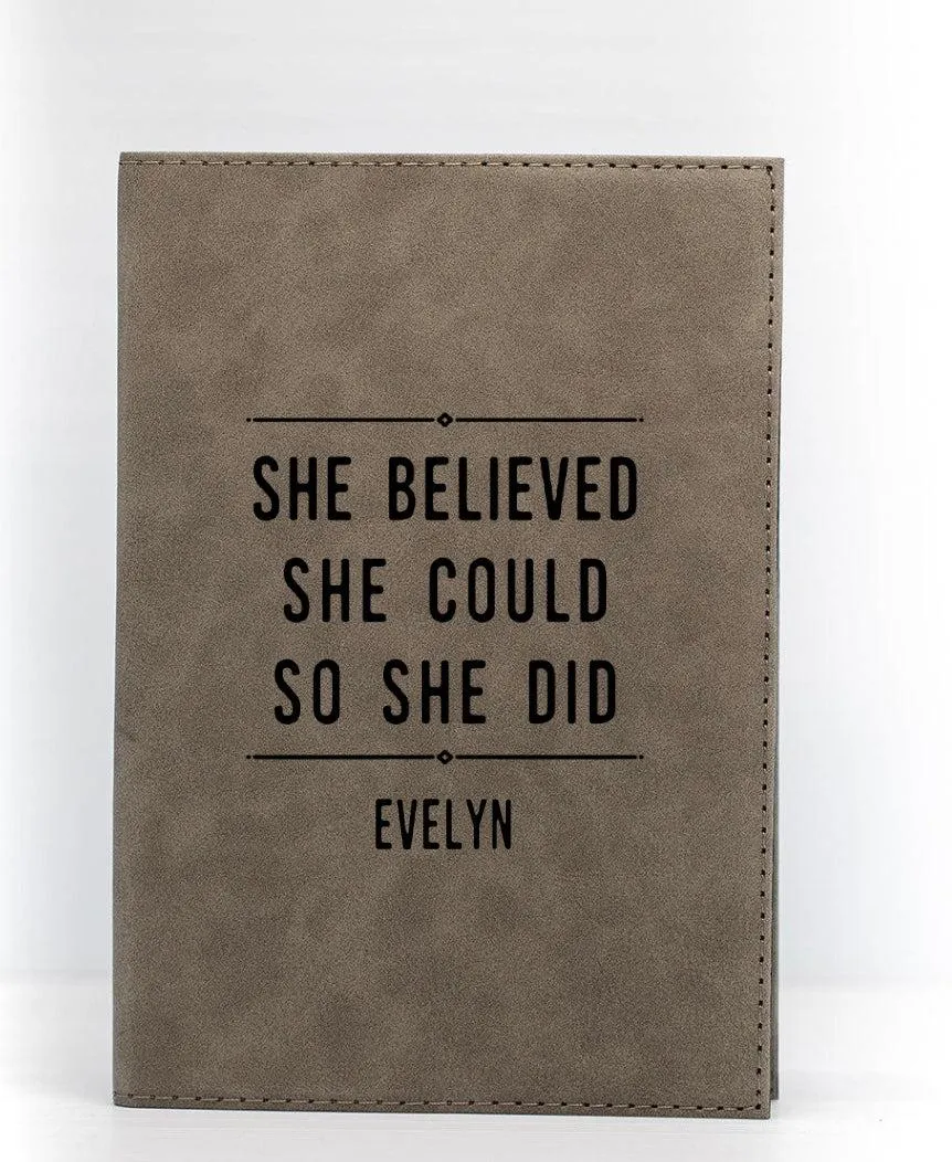 Personalized Soft Cover Journal for Mom