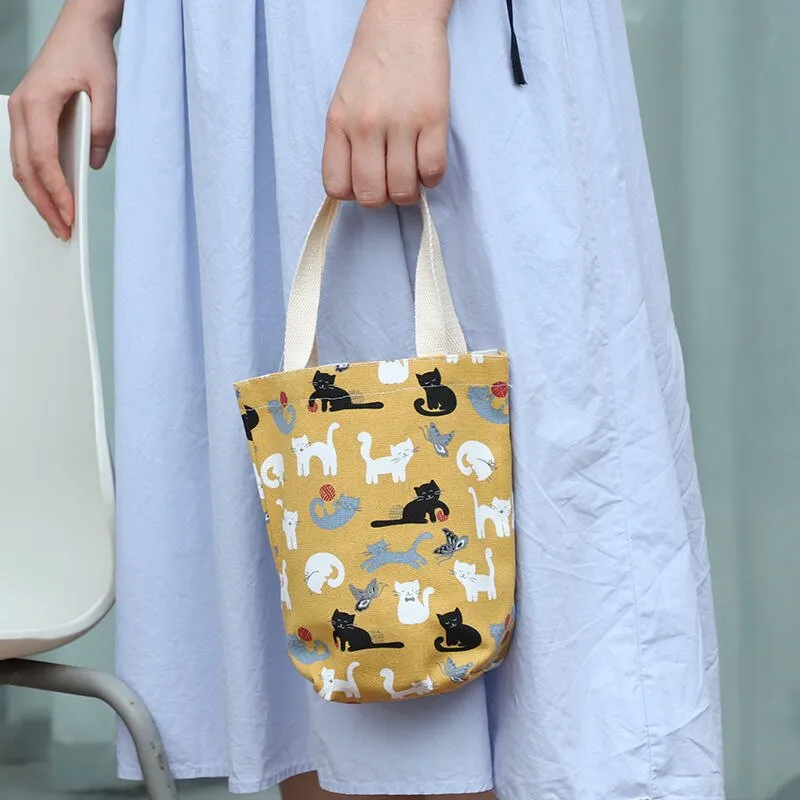 Portable Water Bottle Holder Bubble Tea Carry Bag