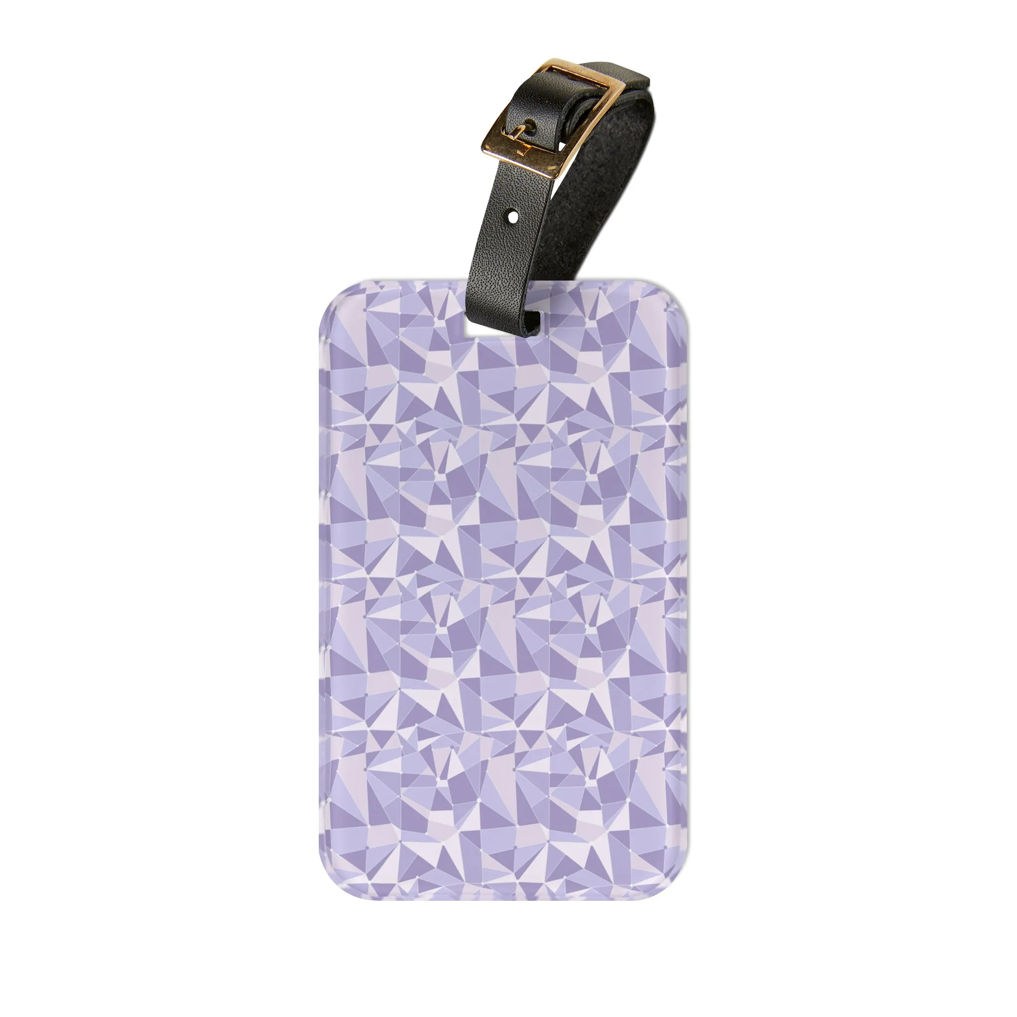 Purple Wall Luggage Tag