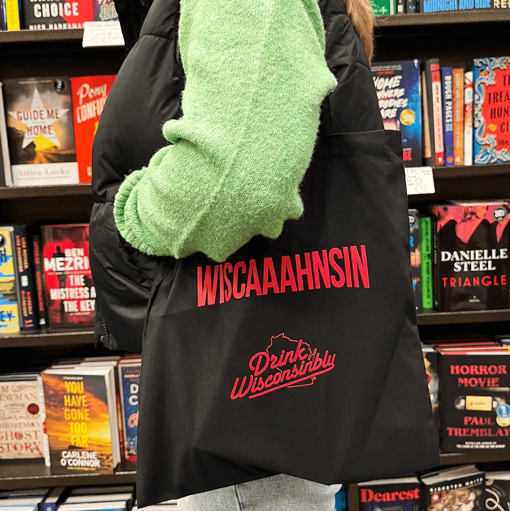 "Wiscaaahnsin" Canvas Tote