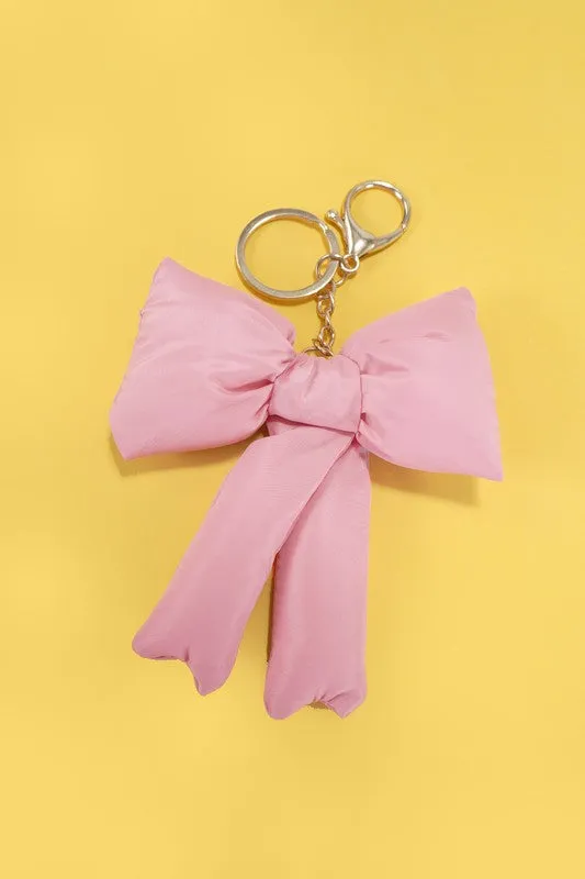 Sassy Puffy Bow Bag Charm