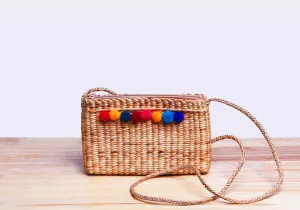 Straw Crossbody Bag