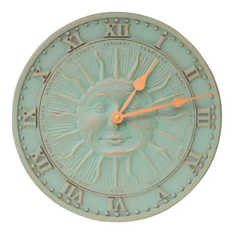 Sunface Outdoor Clock