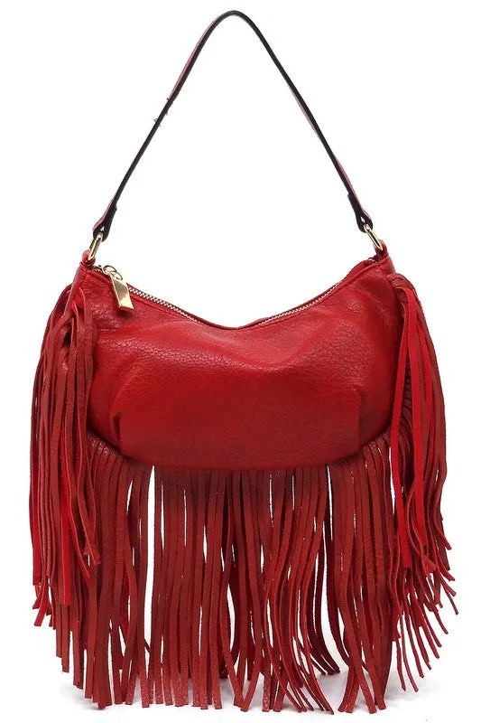 TEEK - Fashion Fringe Shoulder Bag Hobo