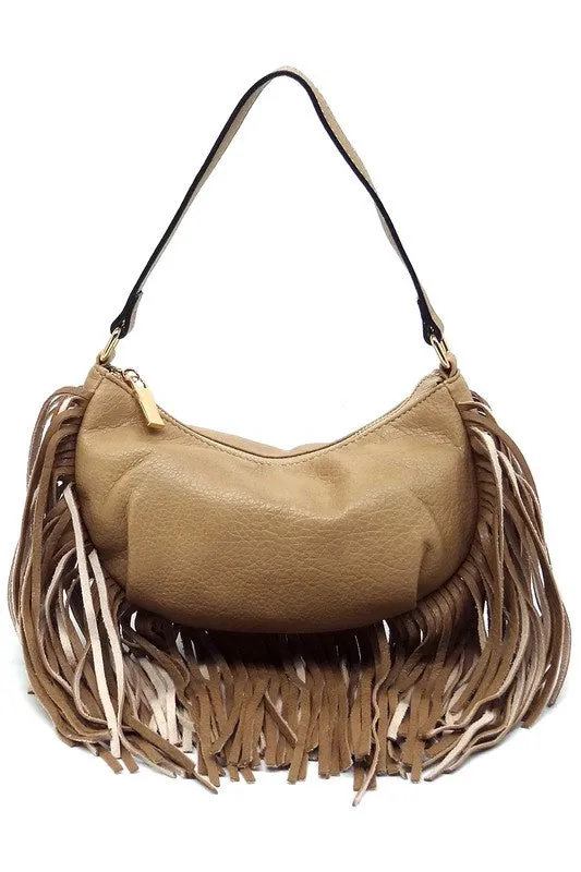 TEEK - Fashion Fringe Shoulder Bag Hobo