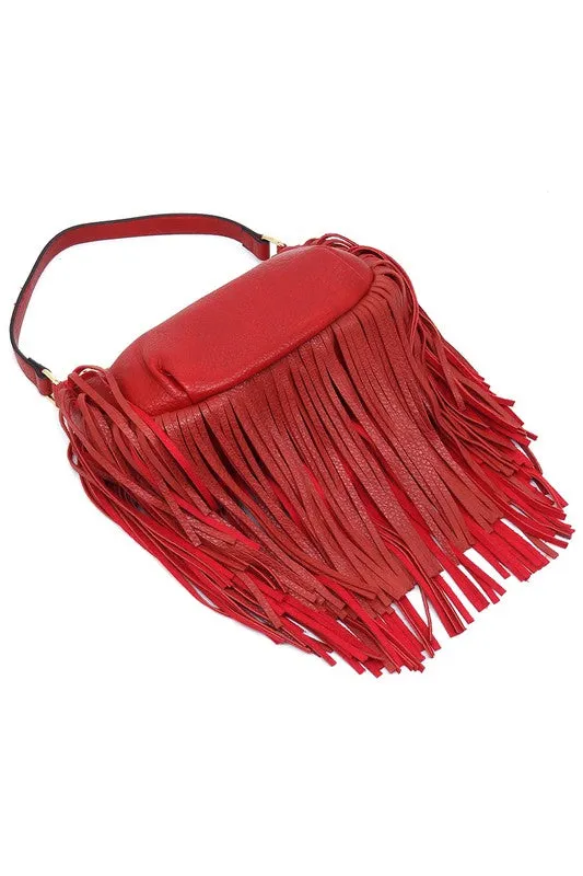 TEEK - Fashion Fringe Shoulder Bag Hobo