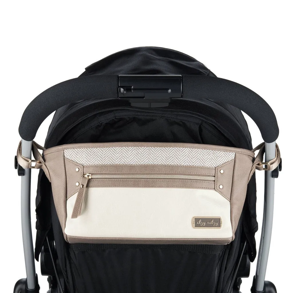 Travel Stroller Caddy - Vanilla Latte