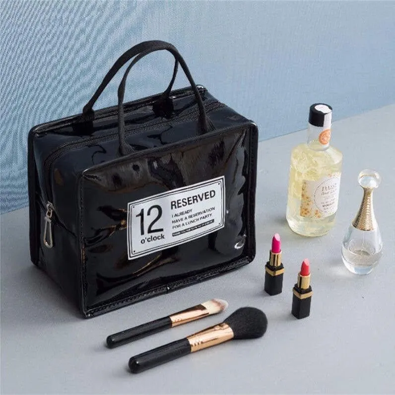 Travel waterproof heat insulation large-capacity practical make-up storage bag