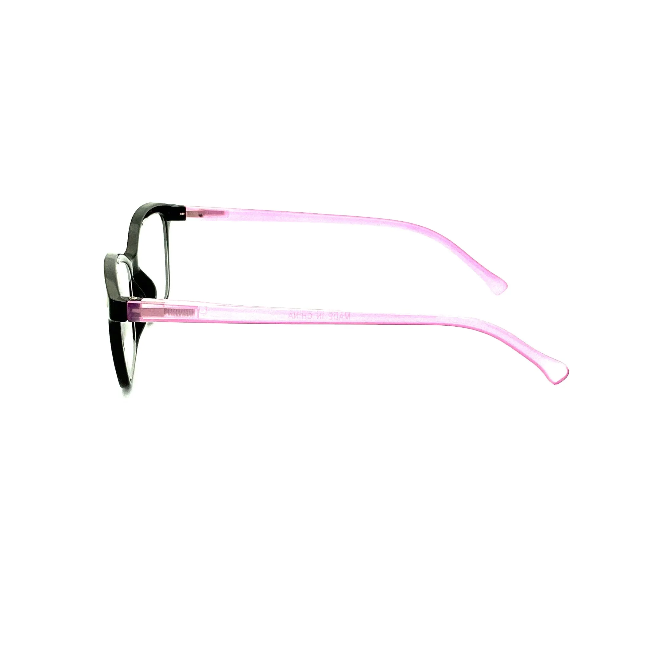 Trendy Fashion Black & Purple Reading Glasses