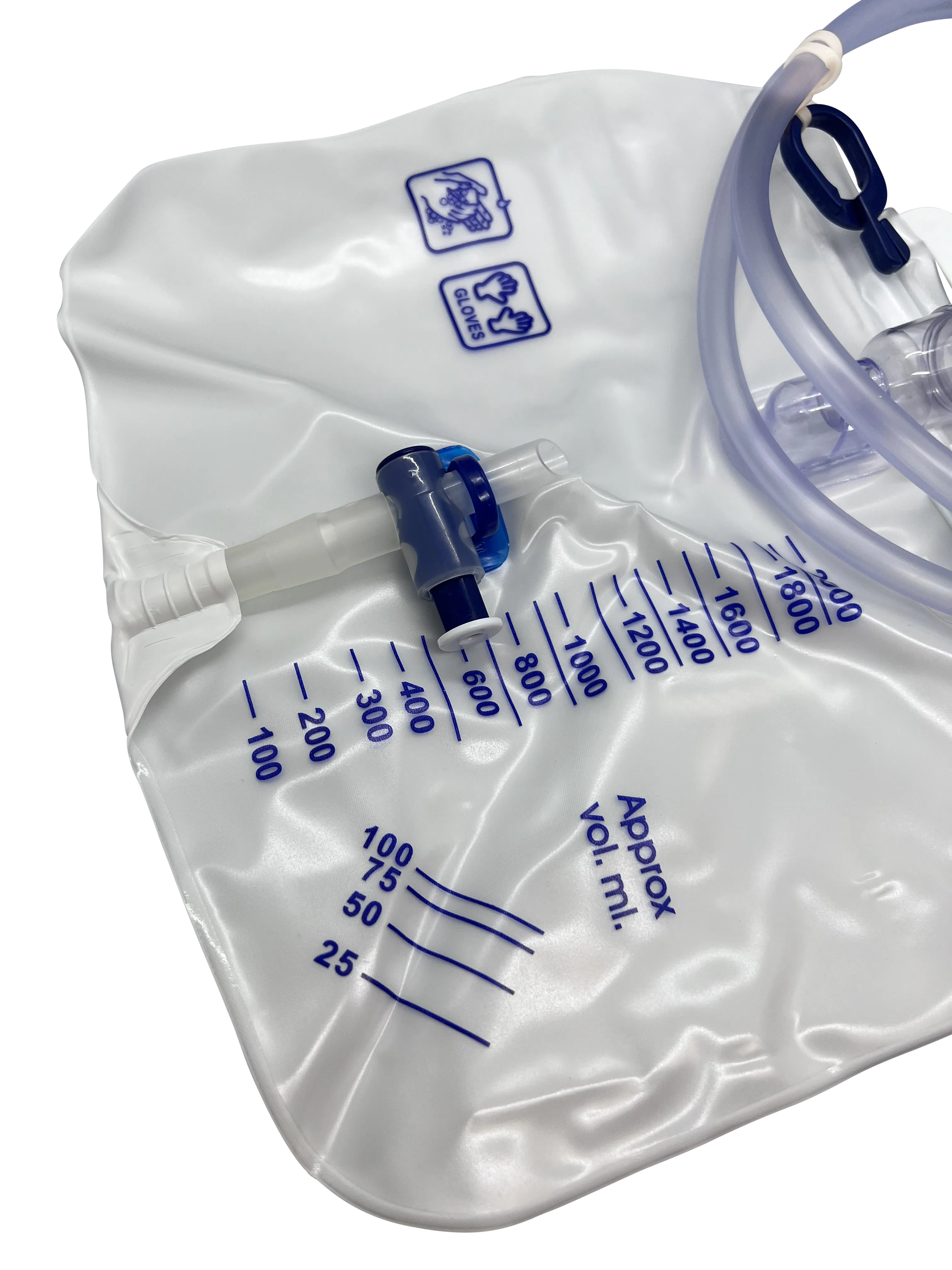 Urine Bag 2000 mL | Adult | Premium | Sterile