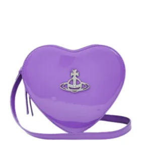 Vivienne Westwood Louise Heart Purple Crossbody