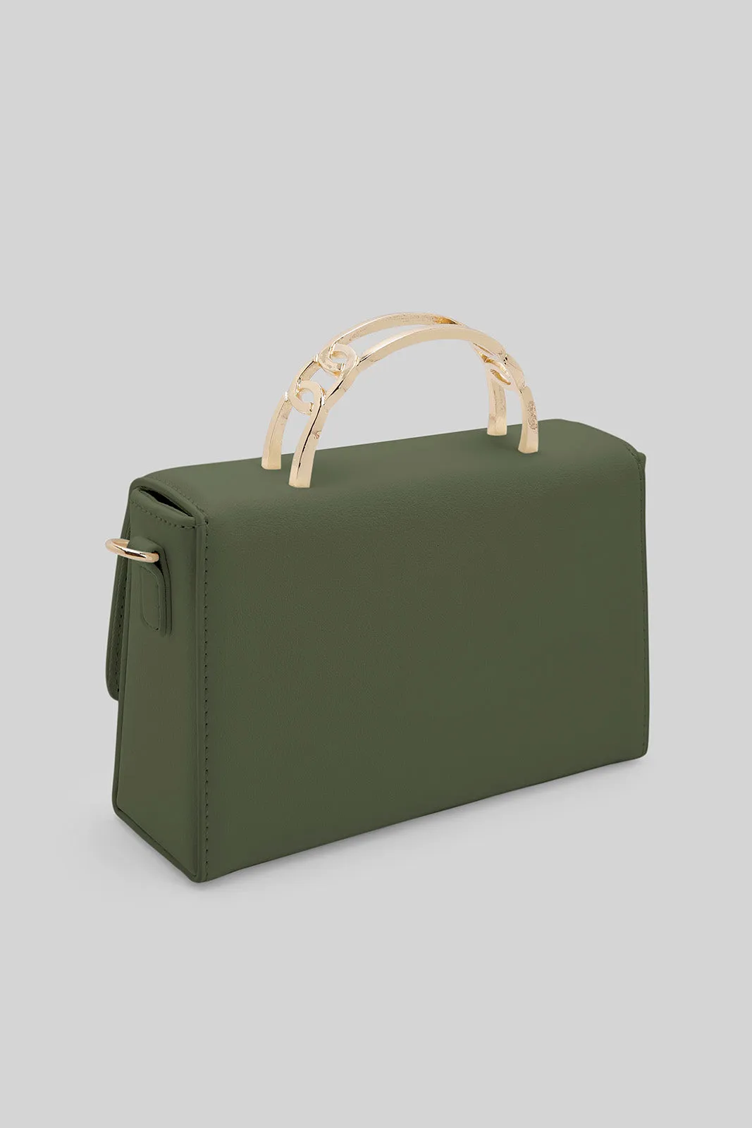 Women Green Two Faced Cross Body Bag