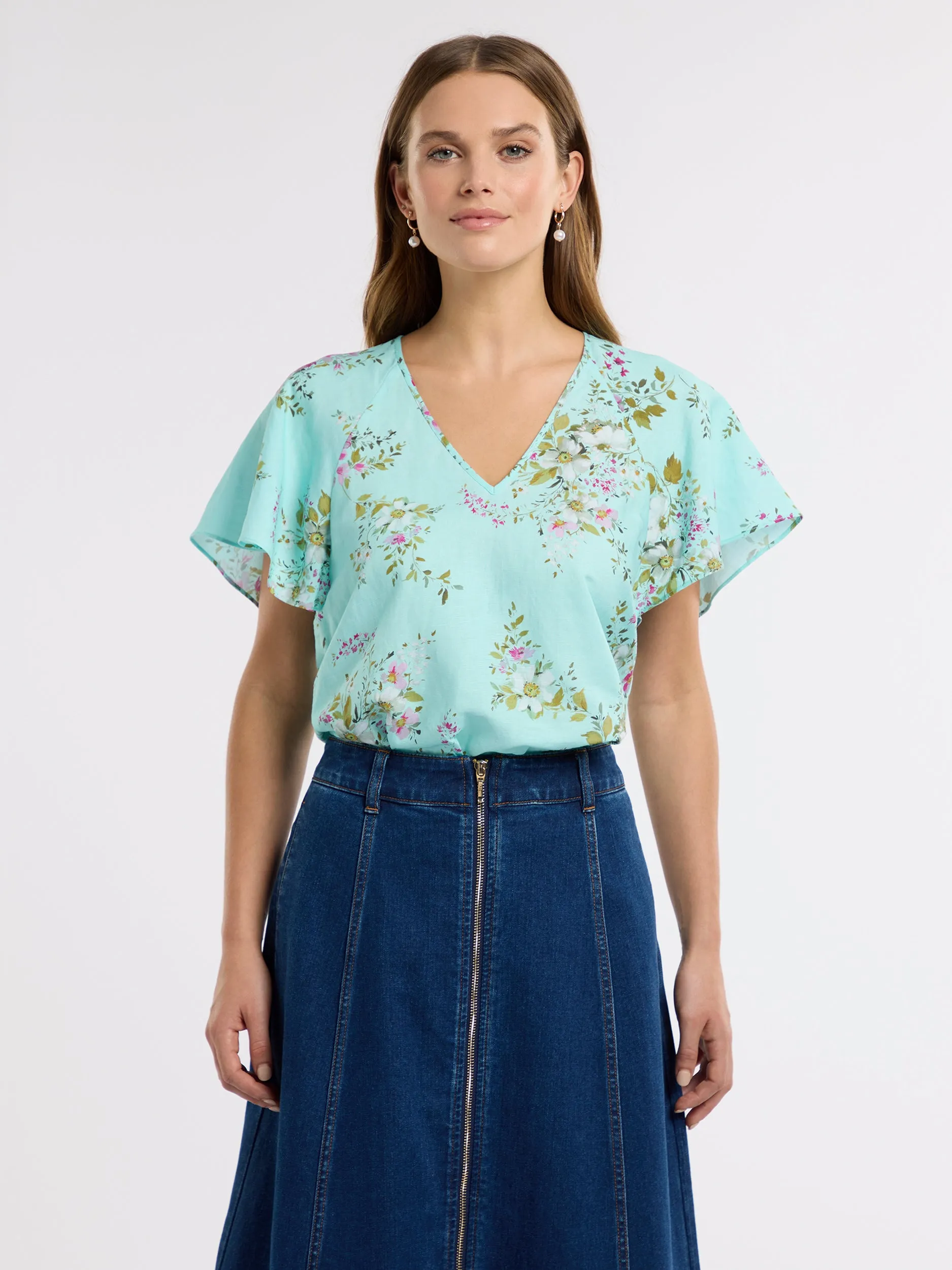 Woodland Bloom Top