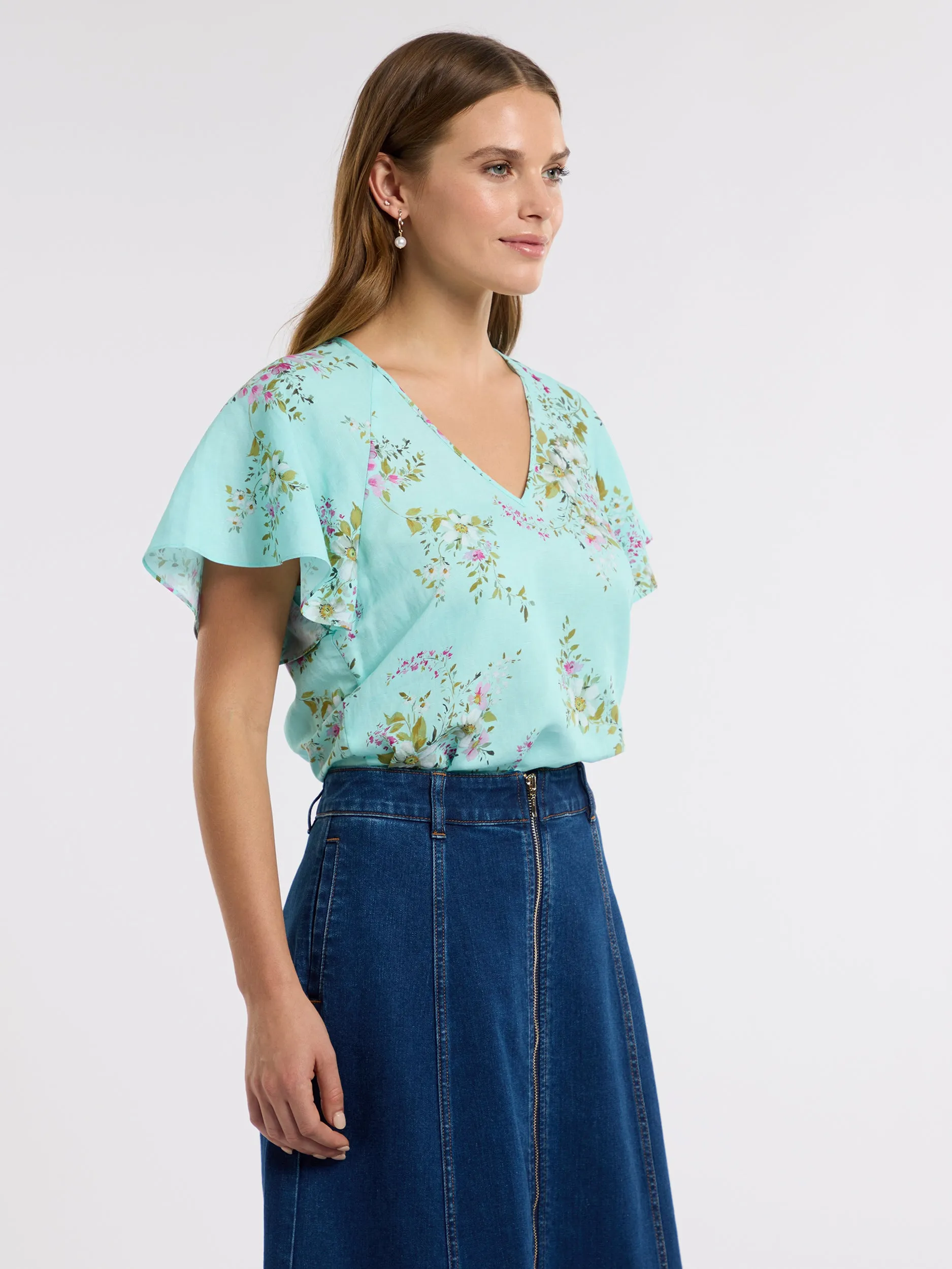 Woodland Bloom Top