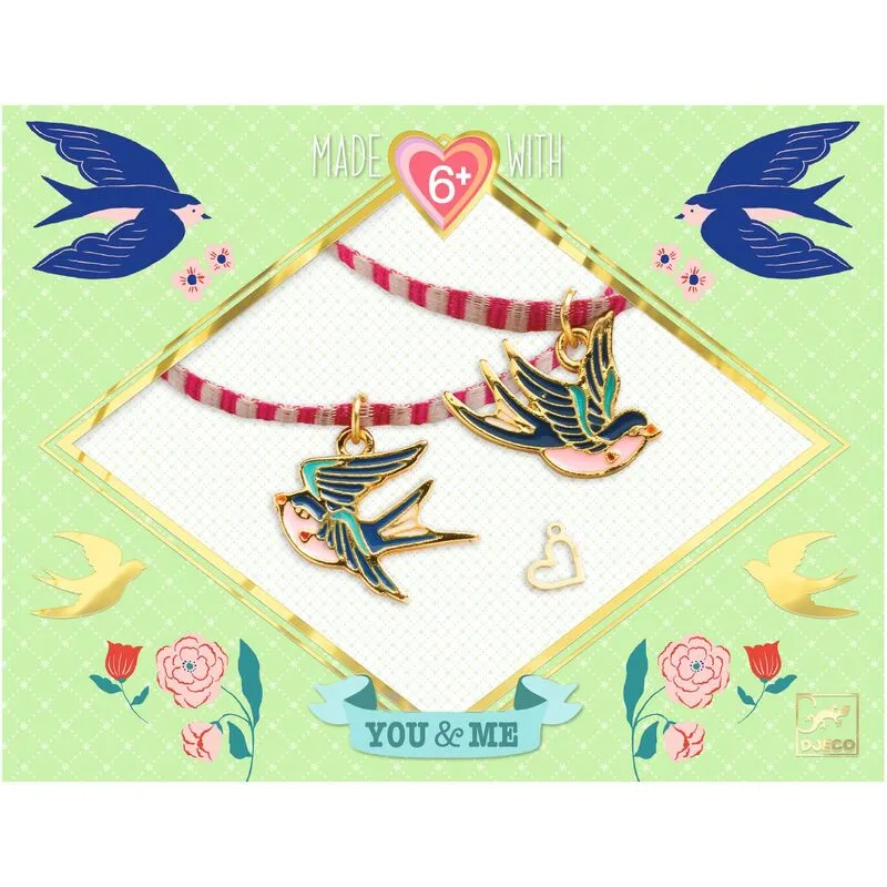 You & Me Birds Ribbon Set