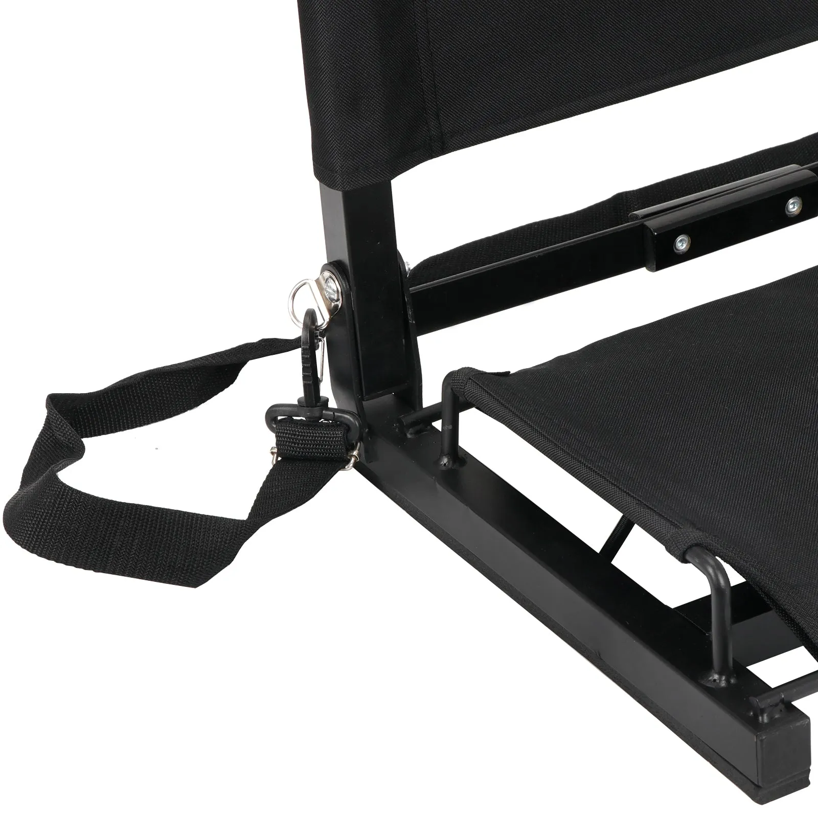 ZENY™ Folding Stadium Seat Chair for Bleachers Delux Wide Bleacher Seats with Shoulder Straps